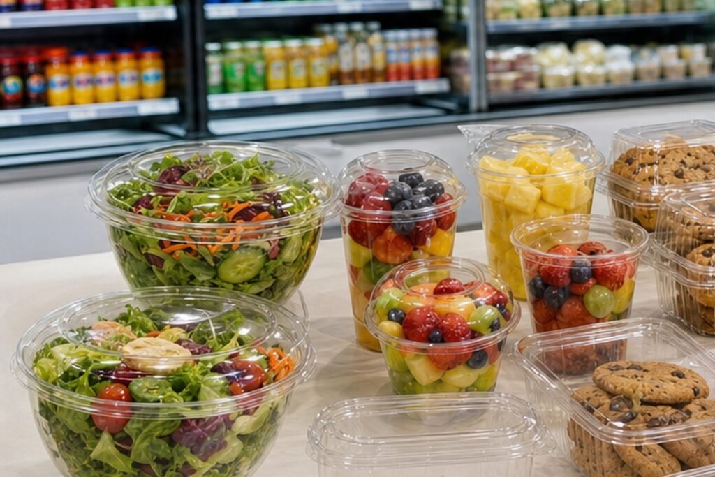 Grab-and-Go Salads packaging