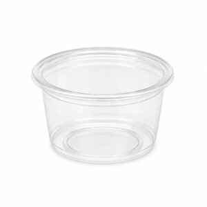 16RD Clear PET Round Food Tub