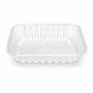 4D PET Fresh Meat Tray