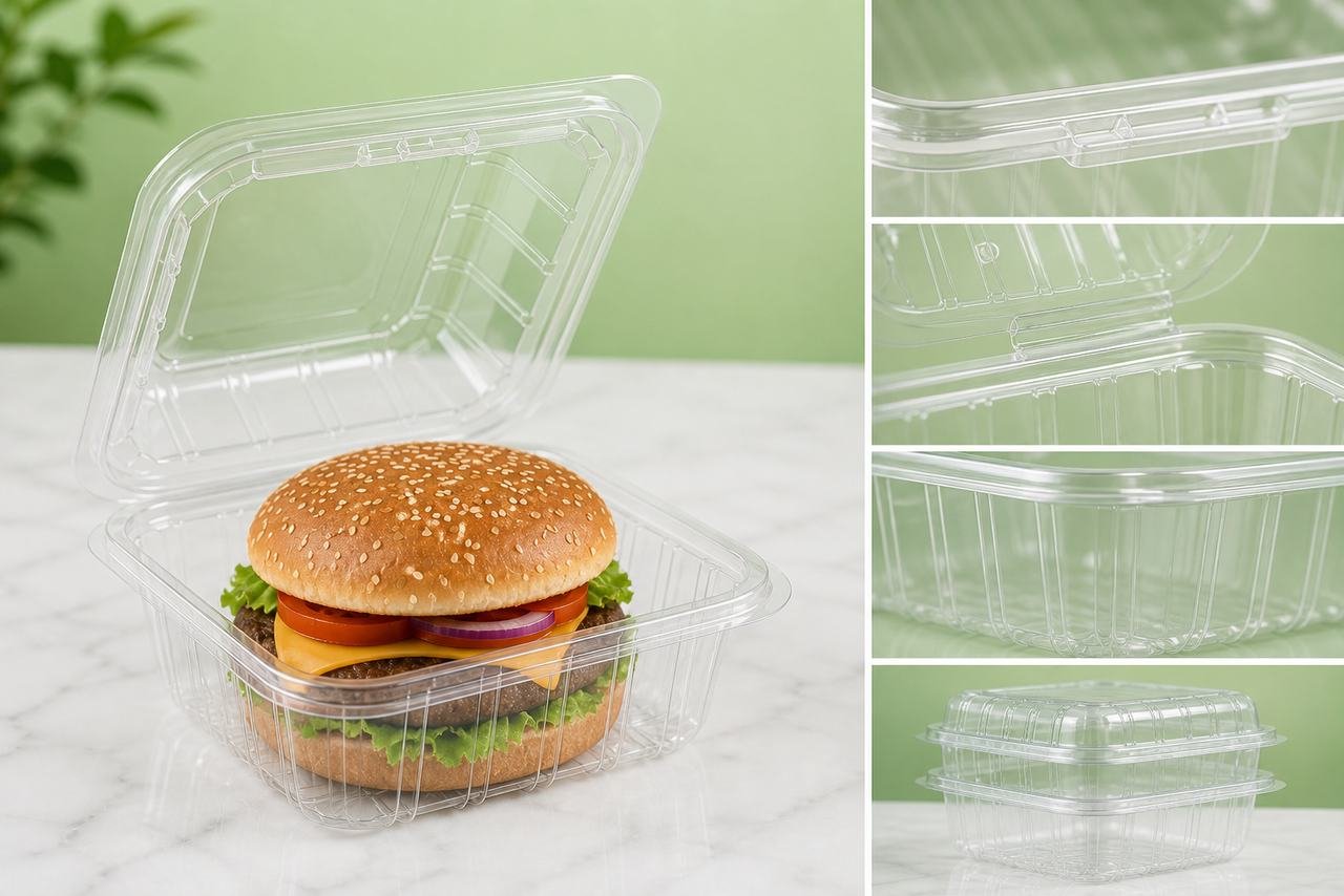 Custom Hamburger Container