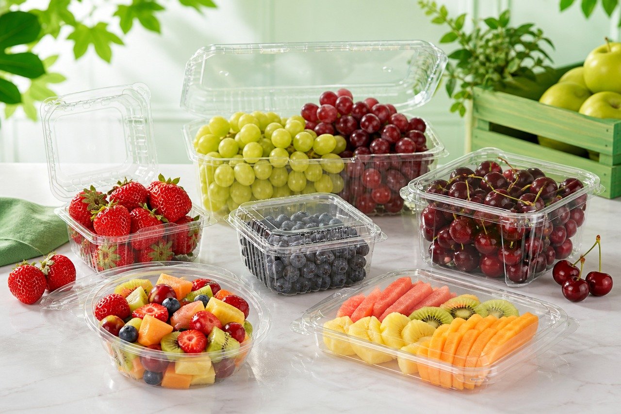 Clear Packaging Designed for Fresh Fruit and Produce
