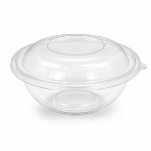 JSB160 Clear PET 160 oz Round Salad Bowl