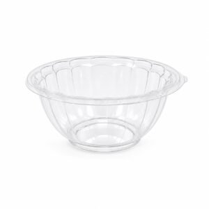 SB32 Clear PET 32 oz Round Salad Bowl