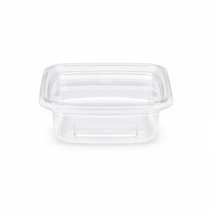 SDL8 Clear PET Square Food Tub